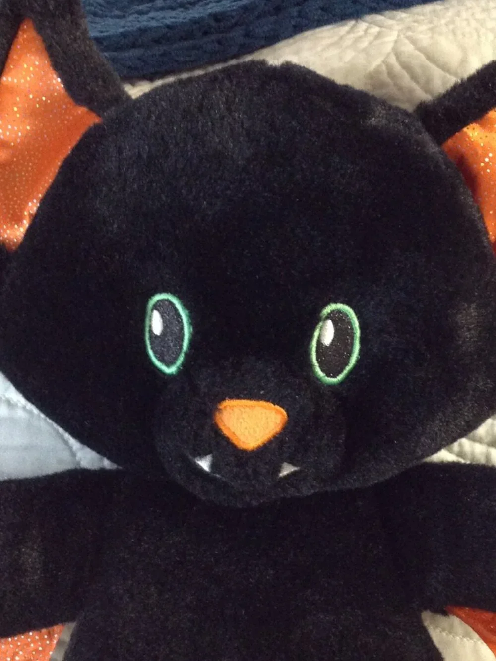 2023 Build a Bear Fangtastic Bat Halloween Stuffy October 31 Kidcore Collectible